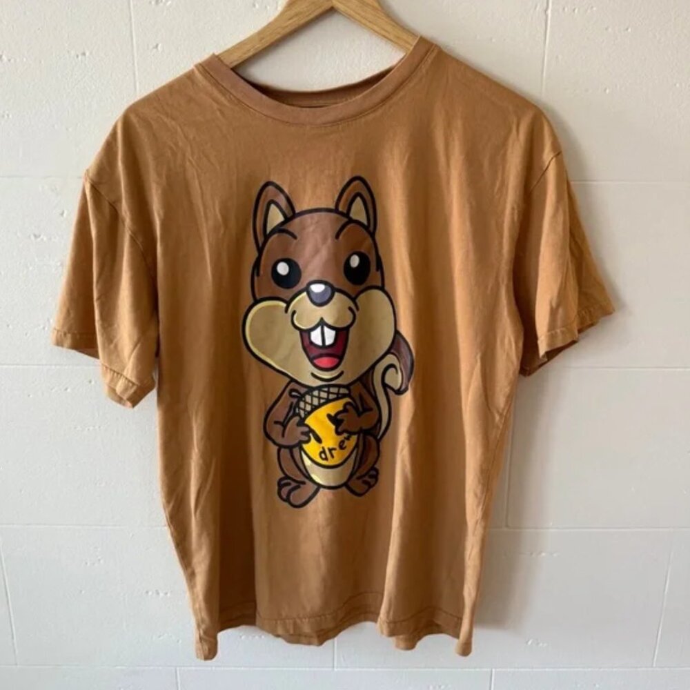 Drew House | Sherman Squirrel Graphic T-Shirt Streetwear | Size Medium